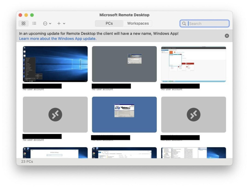 图：微软将远程桌面(RD)更名为Windows App 似乎又增加用户的分辨难度